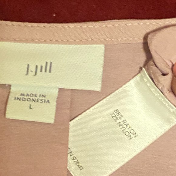 J Jill Dusty Rose Tunic - Picture 2 of 2